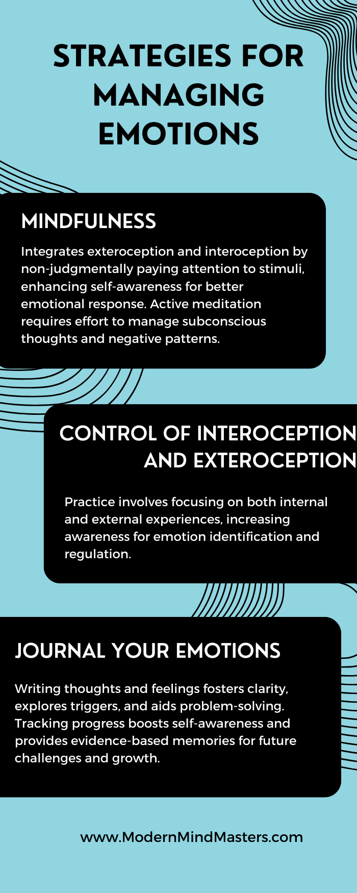 Strategies for managing emotions and improving emotional control.